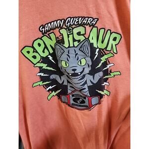Sammy guerrero gilden large t shirts ben Jis Aur with the Cat